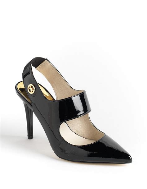 michael kors slingback heels|michael kors heels black.